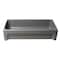 Alfi Brand 36 inch Grey Matte Above Mount Fireclay Bathroom Trough Sink AB36TRGM - alternate 3